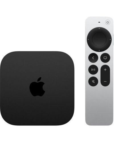 Мултимедиен плейър Apple - Apple TV 4K 2022, 128GB, черен - 1